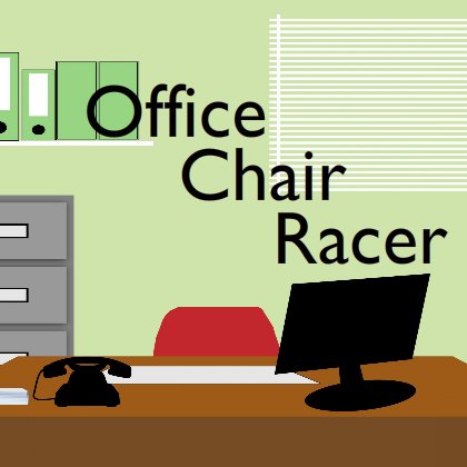 Race your chairs around the office with the brand new office racer game