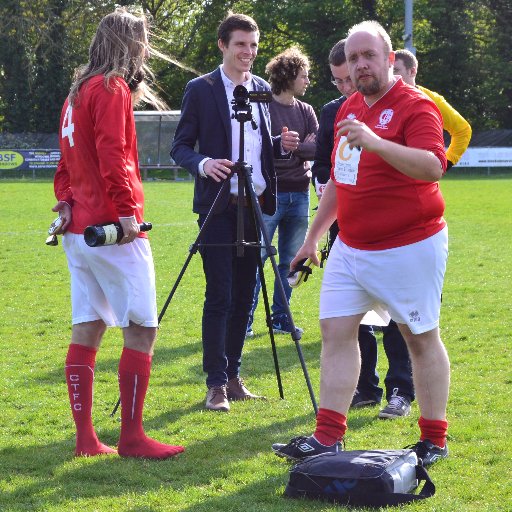 Crawley Town Supporters Alliance Football Team, members of the IFA National Supporters League. Sponsored by @ChestnutSussex Children's Hospice