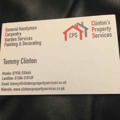 We are a local property maintenance company based in tenbury wells Worcestershire with over 10 years experience. We offer carpentry, garden maintenance and more