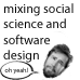I'm an interaction designer from Manchester, UK. My blog features articles about social research, agile software development and interface design.