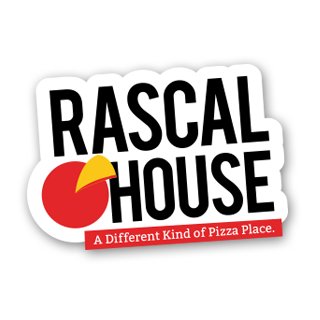 A Different Kind of Pizza Place
🍕🍔🍟🥪🥗🍪 
#rascalhouse