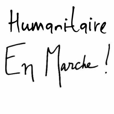 Mouvement officiel de soutien des humanitaires à @EmmanuelMacron. Parce que l'humanitaire est un enjeu majeur @enmarchefr #réfugiés