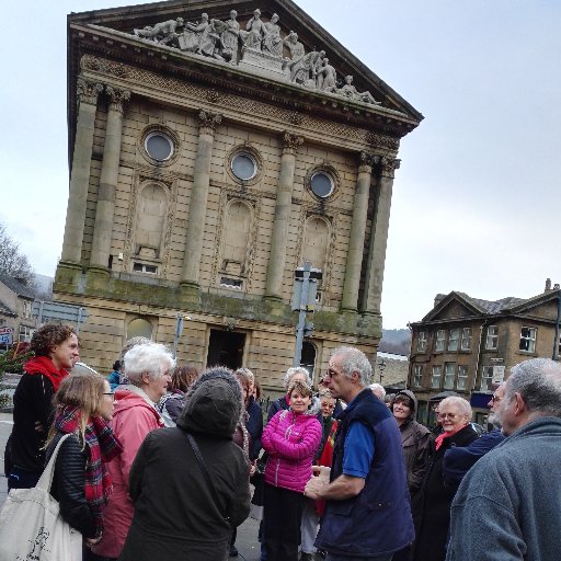 Todmorden Town Hall is a Grade 1 listed building with a group of volunteers who share stories of the building through guided tours. Follow us & find out more