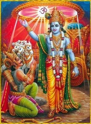 ShriBhagwadGita's profile picture. Shreemad Bhagawad Geeta #Shlok #ShlokArth #Hindi