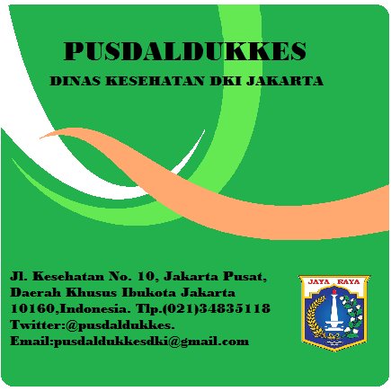 Pusat Pengendalian Dukungan kesehatan Dinas kesehatan DKI Jakarta
pusdaldukkesdki@gmail.com
  
☎021_34835118
Fax 📠 021_34830557