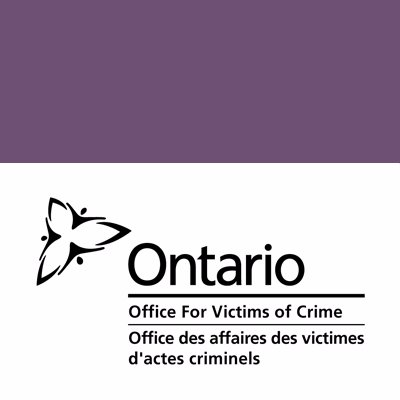 Office for Victims of Crime: an advisory agency to Ontario’s Attorney General on victims’ issues. Views are independent of the Ministry of the Attorney General.