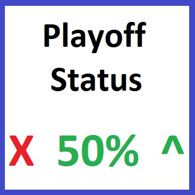 http://t.co/cm5gS21n is the only source for detailed information on your sports team playoff picture, standings, and status.