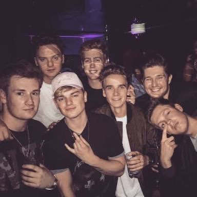 Buttercream squad Joe 😘 Caspar 💙Conor 😍 Jack 💋Oli 💓 Josh 😀 Mikey 😽