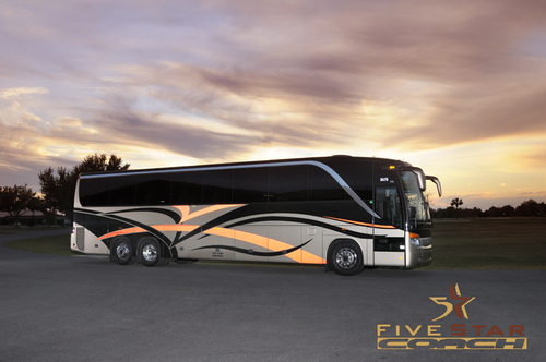 5StarCoach's profile picture. 5 Star Coach is your complete coach/charter bus service. Serving the Orlando area.