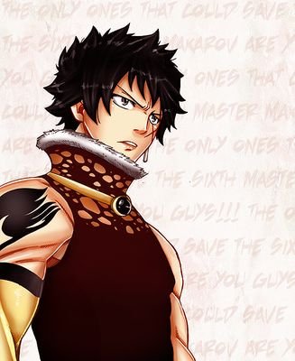 Mago de Fairy Tail y ex miembro del consejo mágico. Bueno para los viajes rápidos e infiltraciones. Si tiene edad para alegrar mi corazón es legal. #LolisLover