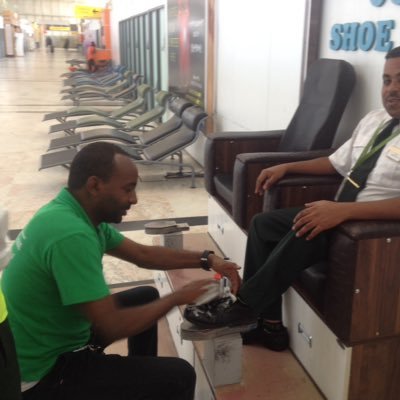 Addis Ababa Bole international Airport. shoe shine +251910024646