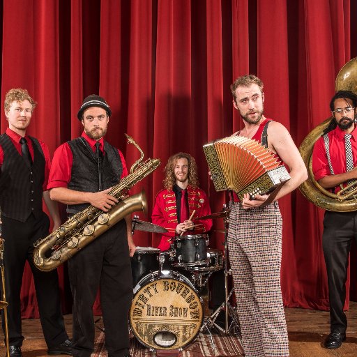 The official Twitter of the Dirty Bourbon River Show, a Big Brass Circus Rock quartet from New Orleans, LA