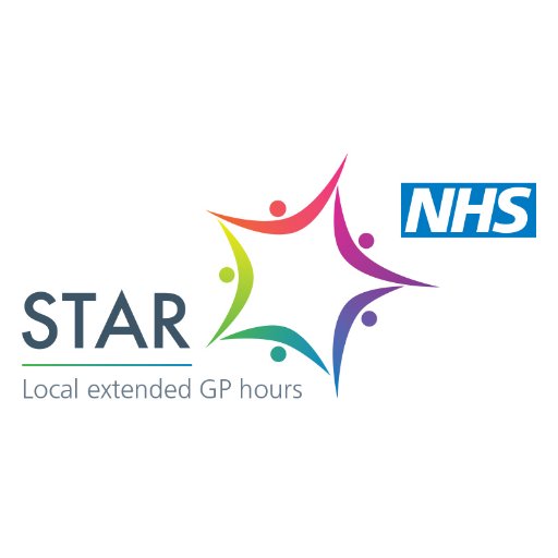 STAR offers 4 extended hour GP centres open Monday-Friday, 6pm-9.30pm & 8am-9.30pm weekends/bank holidays.