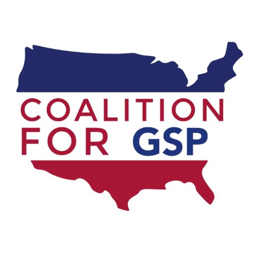 The Coalition for GSP represents American companies and associations advocating for renewal of the Generalized System of Preferences trade program. #renewGSP