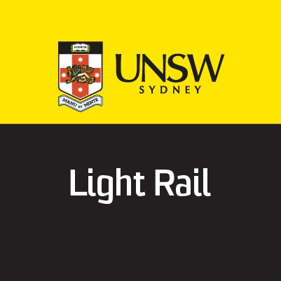 Follow us to keep up-to-date with TfNSW's light rail updates affecting the UNSW community.
