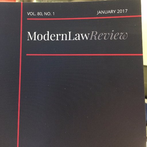 Modern Law Review Profile