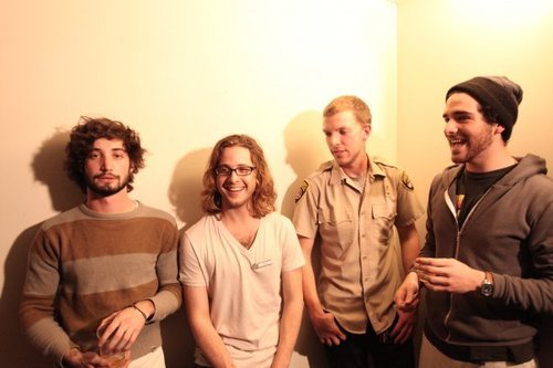 Teddy and Spencer went to Kindergarten together in LA. Giuls and Andrew went to Kindergarten together in LA. Now we're a band.