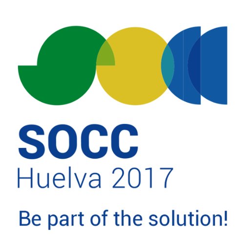 Congreso Internacional sobre Cambio Climático. Huelva, 10 a 12 de mayo de 2017. Lugar: Casa Colón. Organiza: @AndaluciaCMAYOT, @DipuHu, @AytoHuelva #SOCCHuelva