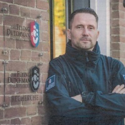 Owner off The Flying Dutchman Security Group B.V. Innovative creator and out of the box thinking. Stel u vragen op veiligheidsgebied.