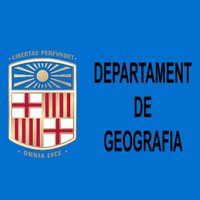 Geografia UB(@GeografiaUB) 's Twitter Profile Photo