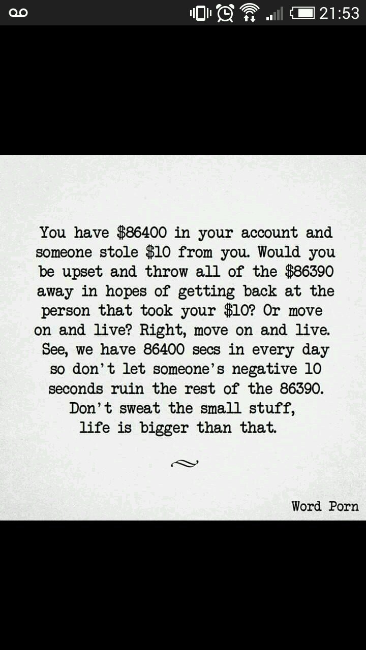 True confidence leaves no room for jealousy, when you no you're great, there's no need to hate..