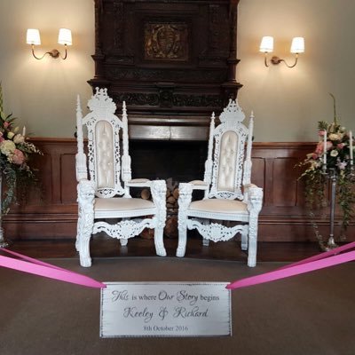 Wedding throne hire! 5ft Queen size/Bespoke and finished to the highest quality! Ivory leather mother of pearl finish! Sworski crystal buttons!