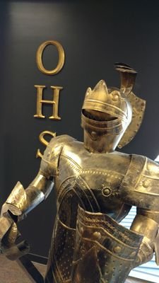 Media Center at Oakleaf High School, where Knights Read, Lead and Succeed! Go Knights!