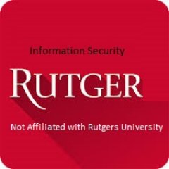 RutgersInfosec's profile picture. Developed for Information Security students who want to keep abreast of current security issues and events.
