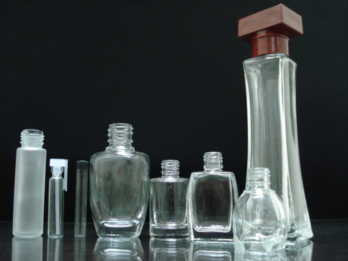 Empty Glass Containers for Nail Polish and Perfumes from INDIA