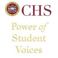 CHS Student Voices(@CHstudentvoices) 's Twitter Profile Photo