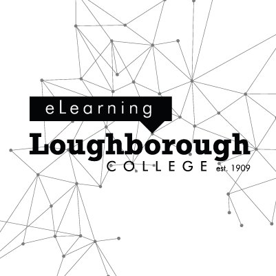 eLearn_Loucoll's profile picture. #eLearning team at Loughborough College, specialists in the implementation of learning technology across FE/HE curriculums, staff development and training.