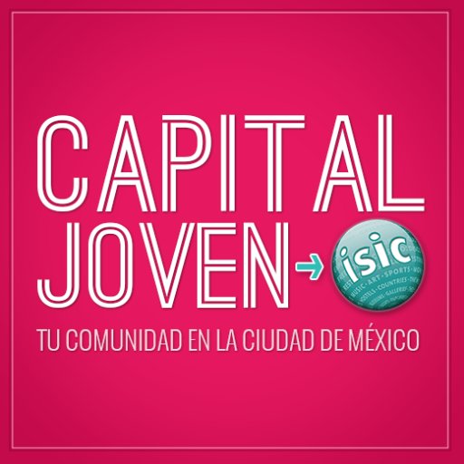 La Tarjeta Capital Joven-ISIC integra programas de atención que el @GobiernoDF, a través de @InjuveDF e @ISIC_Mex, ofrece a los jóvenes de la Ciudad de México