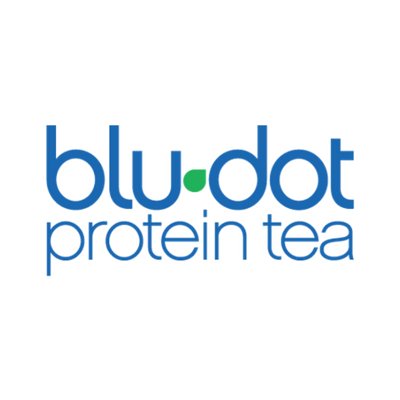 Made with #Organic #GreenTea; Blu-Dot #ProteinTea contains all natural organic whey #protein. Naturally Sweetened.  #livelifelivewell