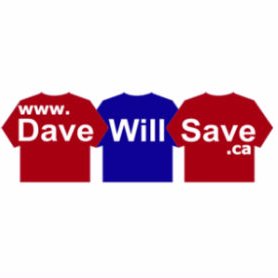 👕🎽 Custom Apparel Company 👕👚
#Canada150 logo approved 🍁
TDSB Vendor
tyler@davewillsave.ca