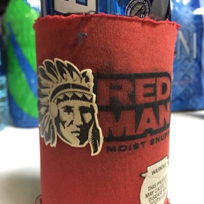 TheRedManKoozie's profile picture. Koozie, old school Red Man style
