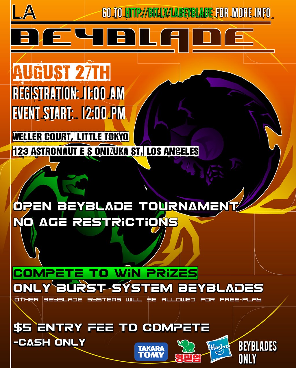 WorldBeybladeLA's profile picture. The official Twitter for the https://t.co/t0MZ9DoJKA's Los Angeles community! Please follow/like us on our Facebook page and check out our forum page for more!