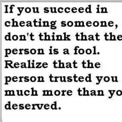 telling someone you love them & cheating on them isn't love|Cheaters never get a 2nd chance|Don't let cheaters win|We Retweet cheater tweets