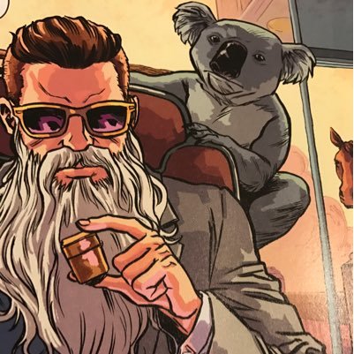 Wizord & Margaret from the new comic Curse Words. Wizard for hire. No cures, no wars, no love. #CurseWords #TeamMargaret #ImageComics