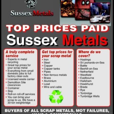 Buyers of all Scrap ferrous and non ferrous metals. Skip service and collection. Faster Pay. #scrapmetal #copper #brass #lead #metalmerchants