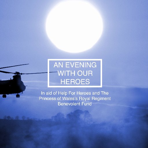Charity Event in aid of Help For Heroes and The PWRR Benevolent Fund.
30th March 2017, Mayfair, London.
For more info contact:
info@aneveningwithourheroes.co.uk
