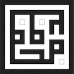 Curious about my bio-pic? It is my name, Mahmood, in Arabic (د و م ح م - محمود), written in square Kufic form, which I self-taught.