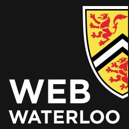 Sharing information about web initiatives at the University of Waterloo.