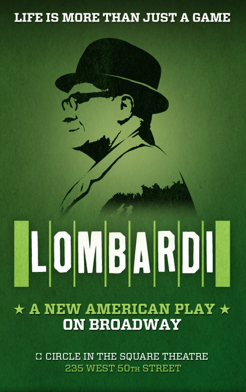 LOMBARDI, a new play by Oscar winner and Steppenwolf Theater Company member Eric Simonson, is based on the life of Vince Lombardi.
