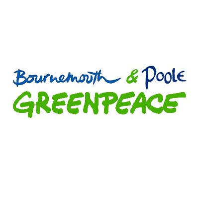 Bournemouth & Poole Greenpeace group - New people always welcome. Meetings on 1st Thursday of each month at Poole Hill Brewery/Zoom. Visit our website: