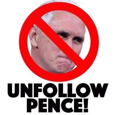 Archive of Pence's terrible time as VP. Twin account to @UnfollowTrump. Good riddance!