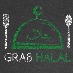 grab_halal's profile picture. online 100% halal  food delivery