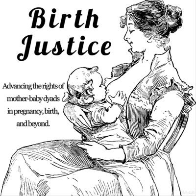 RJ org advancing the rights of mother-baby dyads in pregnancy, birth, & breastfeeding
