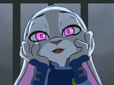「Judy Hopps. Former ZPD cop, now retired. | WEB - MA | Pansexual. | Selective. |」