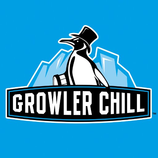 Growler Chill- the first refrigerated countertap that holds 3 standard glass growlers-keeping them fresh longer, cold & on tap, ready to serve right at home!