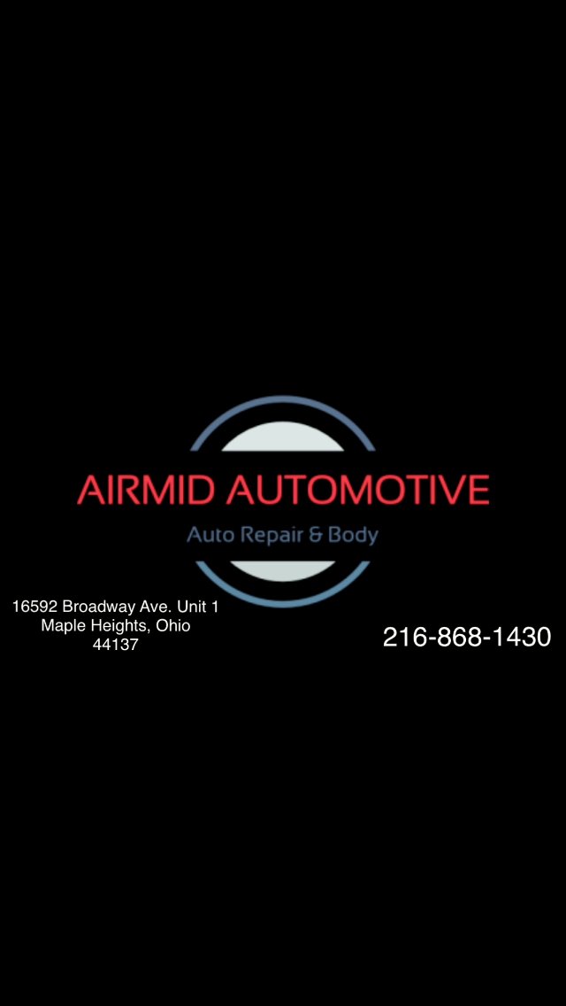 AirmidAuto's profile picture. Auto Repair and Body located in Maple Hts, Ohio. Contact us for an appointment today!